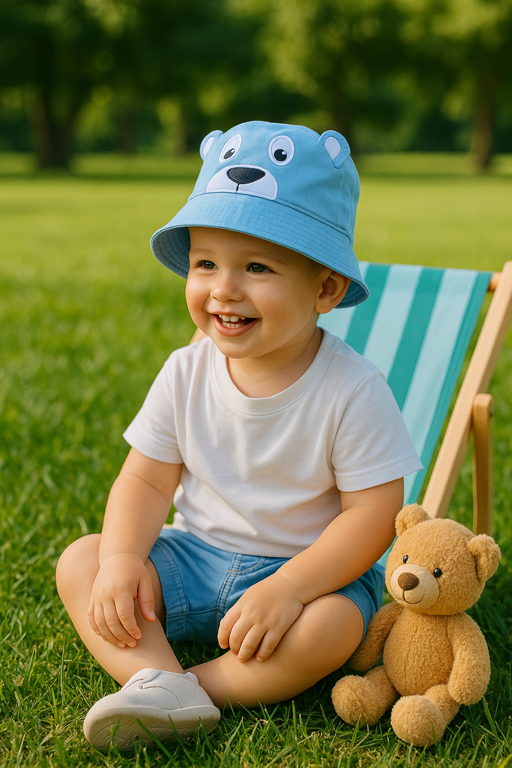 Bucket Hat Animais Bebé