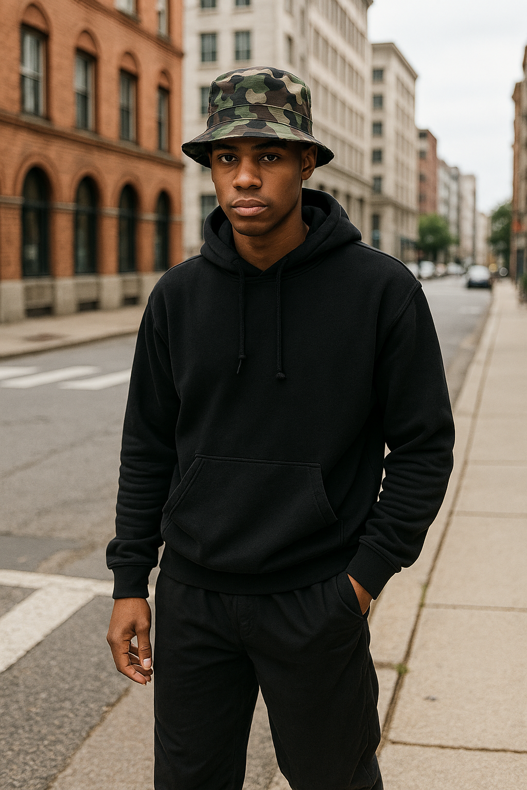 Bucket Hat Camuflagem