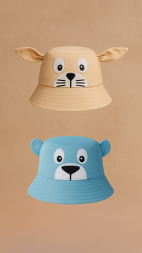 Bucket Hat Animais Bebé