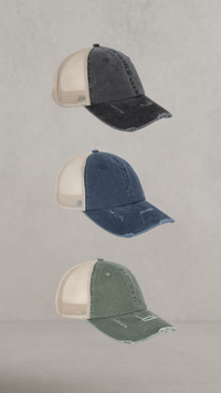 Chapéu Trucker Rasgado