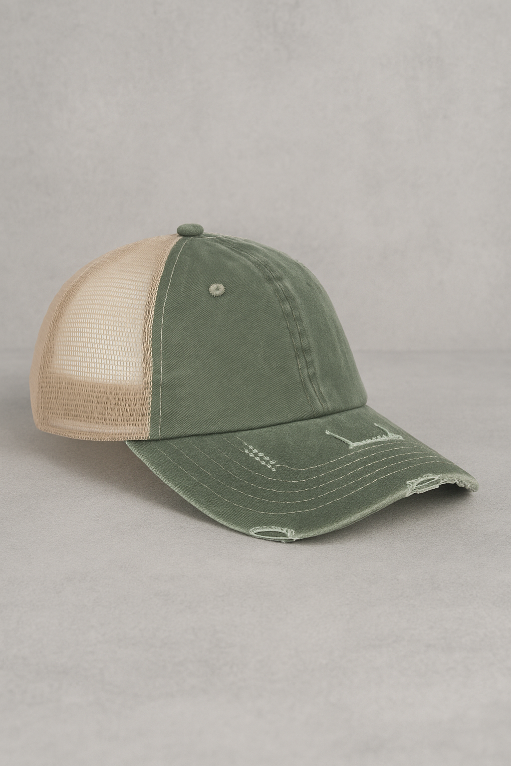 Chapéu Trucker Rasgado